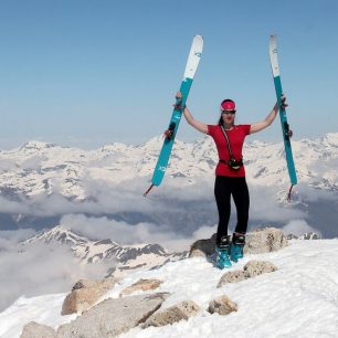 S G3 SEEKr na Pico de Aneto v Pyrenejích.