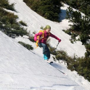 S dětmi na skialpech