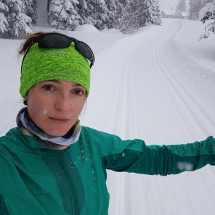 Buff DRYFLX ve stopě. Michaela Gladišová