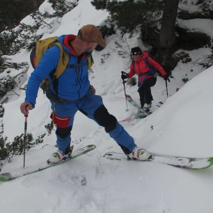 Bunda Vaude Bormio Jkt zvládá i takové strmější výstupy. Redakce Světa outdooru