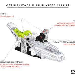 Diamir Vipec 12 - vylepšení od podzimu 2014