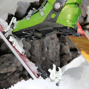 Diamir Vipec - detail na vázání při výstupu