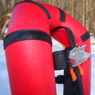 Protiskluzové hroty nafukovacích sněžnic SmallFoot brání prokluzu