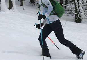 Skialpinistické Vaude Shuksan Hybrid Pants woman. Jan Pala