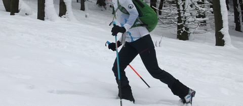 Skialpinistické Vaude Shuksan Hybrid Pants woman. Jan Pala