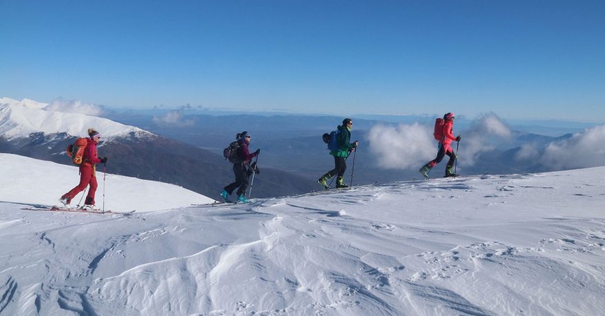Hřeben na Šar planině byl trochu vyfoukaný a tvrdý