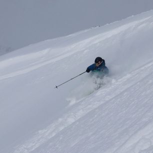 Prašanování na Jakobshornu - Lucie 2