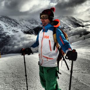 V bundě HH Ridge Shell Jacket v Söldenu, foto Vojta Dvořák