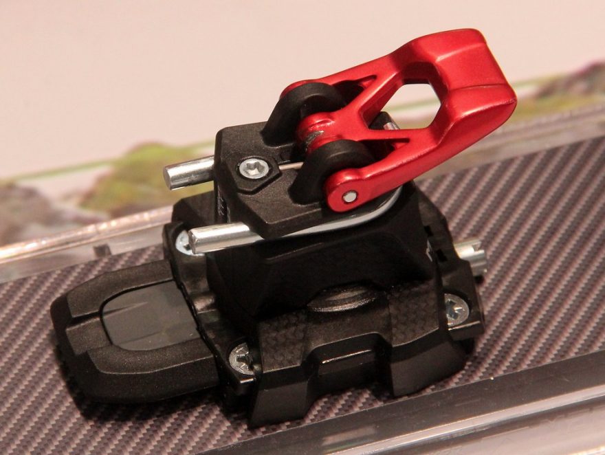 Pata vázání Marker Alpinist otočená na sjezd