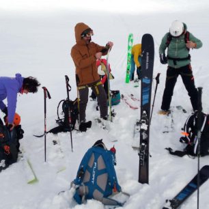 Skialpový výstup s lyžemi Armada Tracer 98 na Zuckerhütl. Vojtěch Dvořák