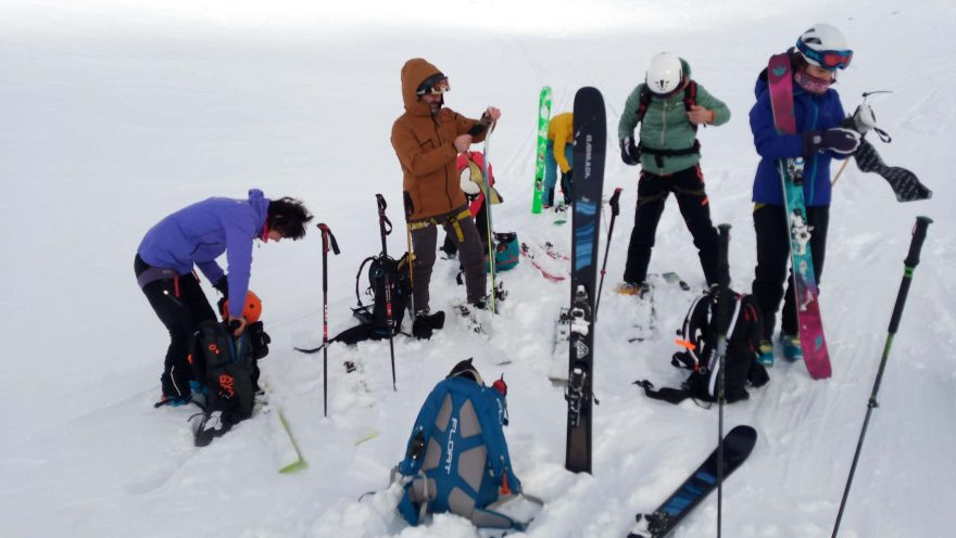 Skialpový výstup s lyžemi Armada Tracer 98 na Zuckerhütl. Vojtěch Dvořák