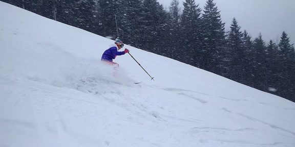 Skialpový okruh nad údolím Vranča přes Stolečný (962 m) a Kohútku (913 m)