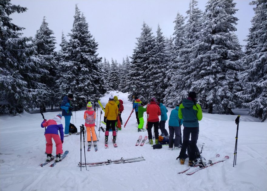 V sedle pod Keprníkem nasazujeme tulení pásy