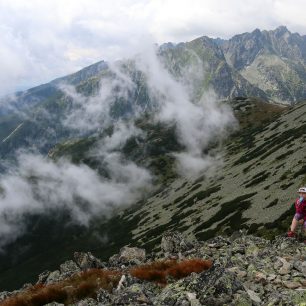 Ve Vysokých Tatrách v oblasti Ostrvy nad Popradským plesem