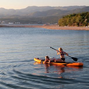 Paddleboardování v Chorvatsku