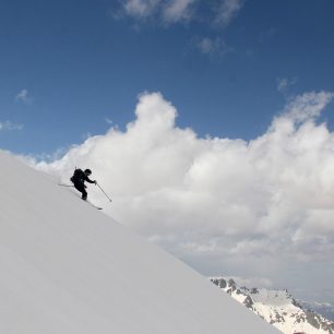 Sjezd z Pico de Maladeta