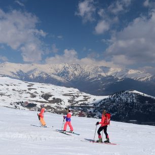 Výhledy v lyžařském středisku Popova Šapka