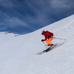 Lada při sjezdu z Anteny