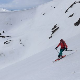 Pro Lídu to bylo první letošní lyžování