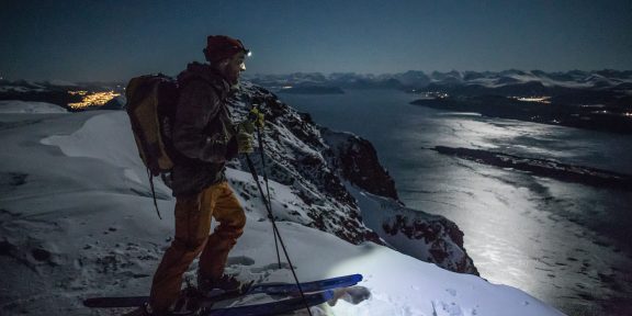 Skialpová Haute Route Høgruta Nord-Heggdal v Midsundu