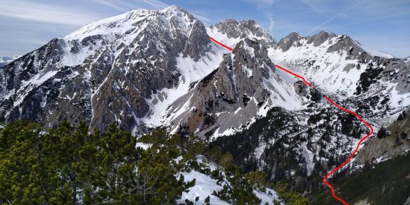 Stol (2236 m) – skialpová túra na nejvyšší vrchol v Karavankach