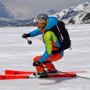 Horský vůdce Roman Kozelka povede workshop o bezpečnosti, lavinách a tipech na lehčí skialpové túry.