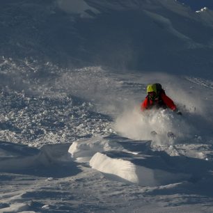 Sjezd z Kurganu na lyžích