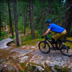 Okolí Whistleru je označováno za Mekku MTB trailů a downhill cyklistiky.