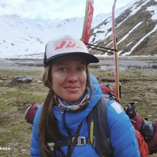 V oblasti Elbrusu, za mnou je sedlo Becho do Gruzie