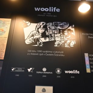 Krásně zpracované a přehledné informační panely - WOOLIFE