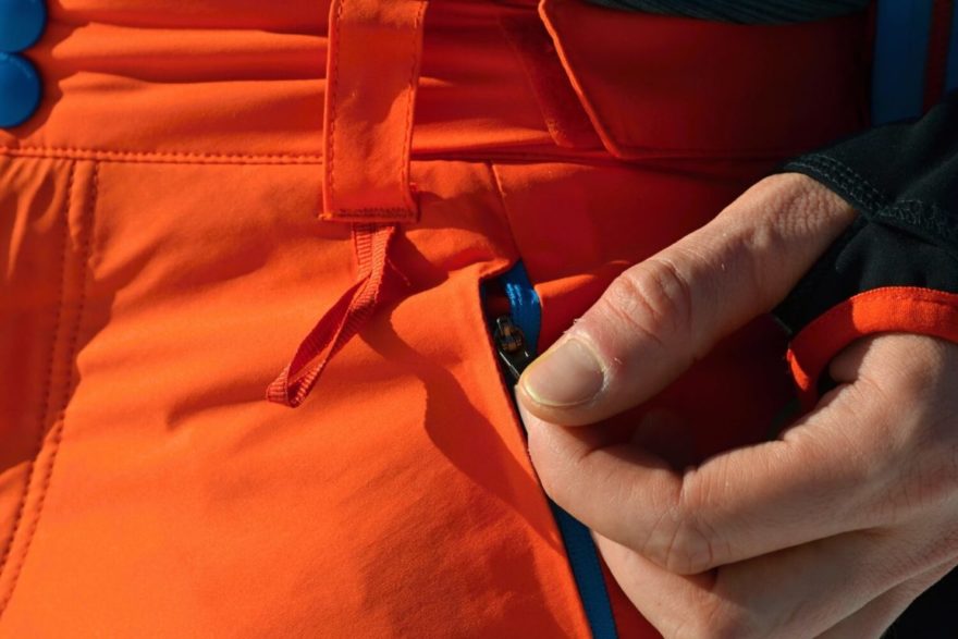 Zapínání kapes kalhot Northfinder RYSY 2021 + poutko např. pro zavěšení rukavic