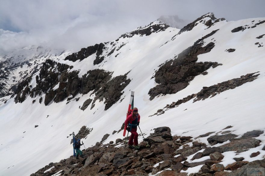 Výstup v pohoří Sierra Nevada