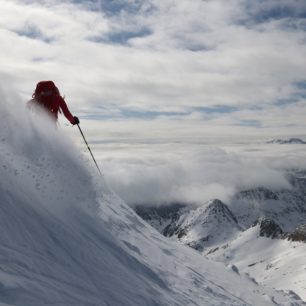 Sjezd z Pico de Aneto (3404 m)