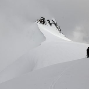 Výhled na dvojvrchol Hochwilde