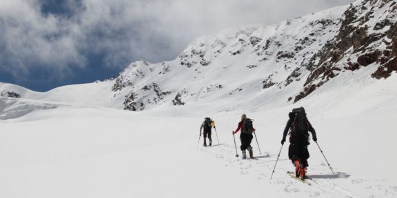 Hochwilde Nord-gipfel (3458 m)  – ledovcový výstup na hraniční vrchol