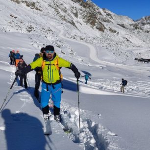 Bunda NORTHFINDER SOKOLEC v zátěži na alpské túře