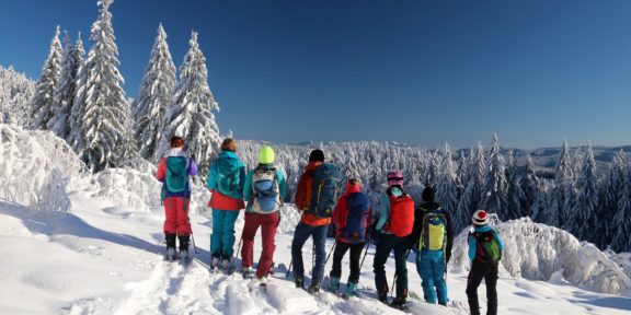 Beskydské Setkání skialpinistů 2022 plné sněhu a slunce