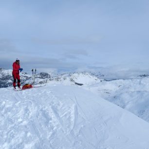 Na vrcholu Monte delle Mine