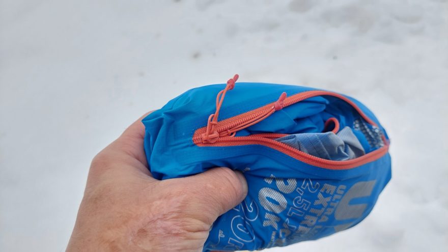 Táhla zipů na kapse skialpové bundy Northfinder CHABENEC