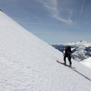 Další výstup v Totes Gebirge