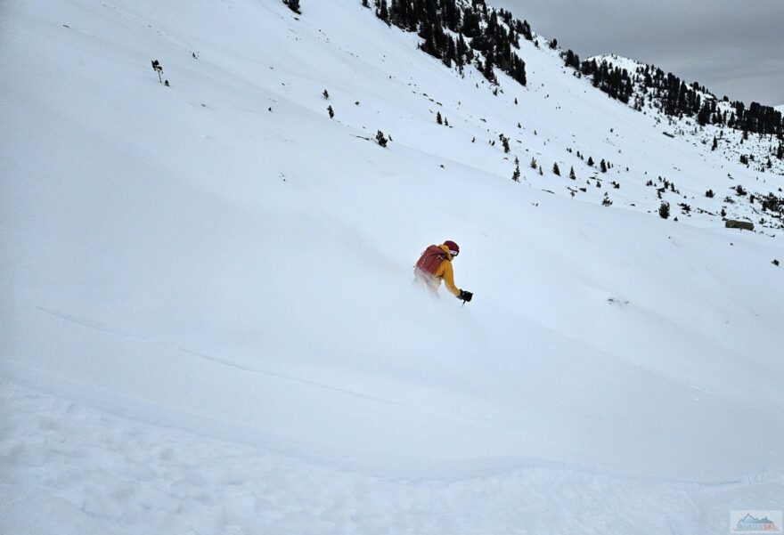 Svah k potoku Wörgetalbach