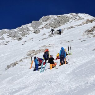 Ski depot je kvůli menšímu množství sněhu níže než by bylo vhodné
