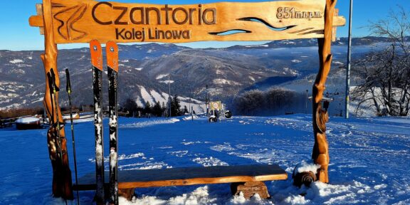 Velká Čantoryje (995 m) – skialpová túra na hraniční vrchol z Polska