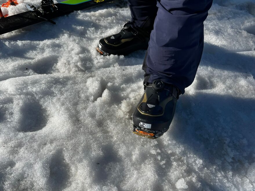 Pohled na špičku boty DYNAFIT RIDGE PRO