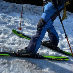 Velký rozsah komínu při výstupu - DYNAFIT RIDGE PRO