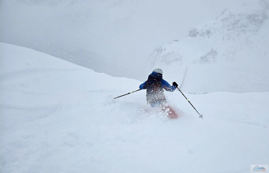 Lyžování nad přehradou Unterer Bockhartsee (1872 m) - 2