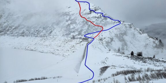 Ortberg (2401 m) – skialpová túra s výhledem na freeridový ráj Sportgastein