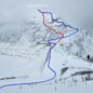 Ortberg (2401 m) – skialpová túra s výhledem na freeridový ráj Sportgastein