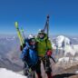 Lyžování z nejvyšší hory Pamíru – Piku Somoni (7495 m)