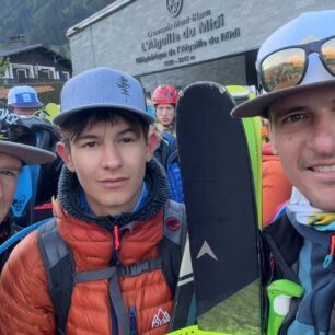 Ráno v Chamonix